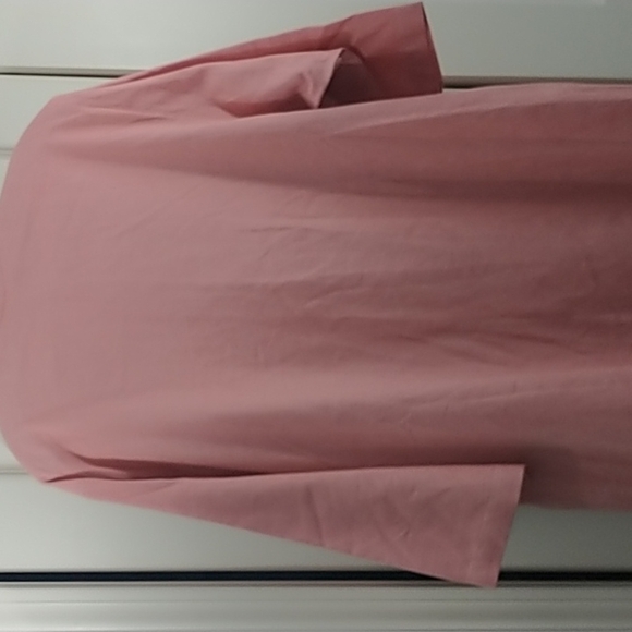 American Rhino Short Cotton Peach Robe Made in Kenya sz S - Picture 5 of 10